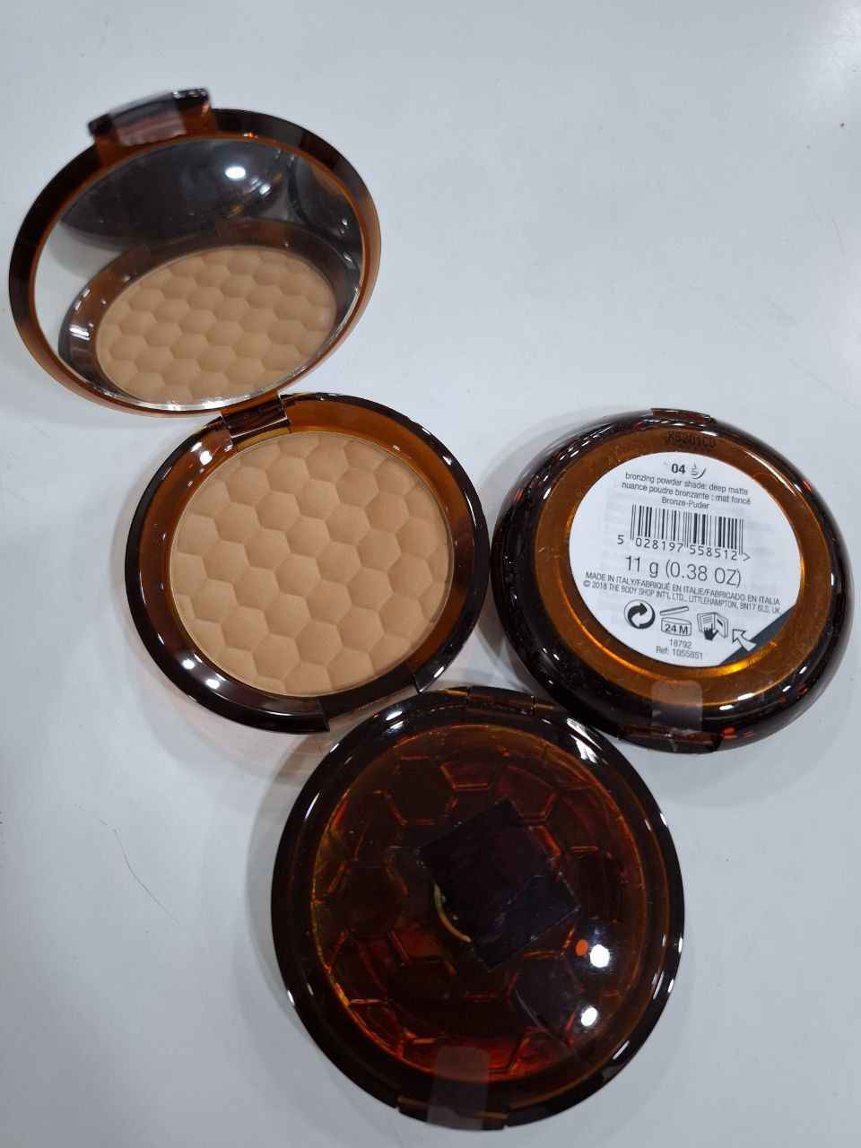 The Body Shop Terra Bronzing Powder - Tonalità 04 Deep Matte (11g)