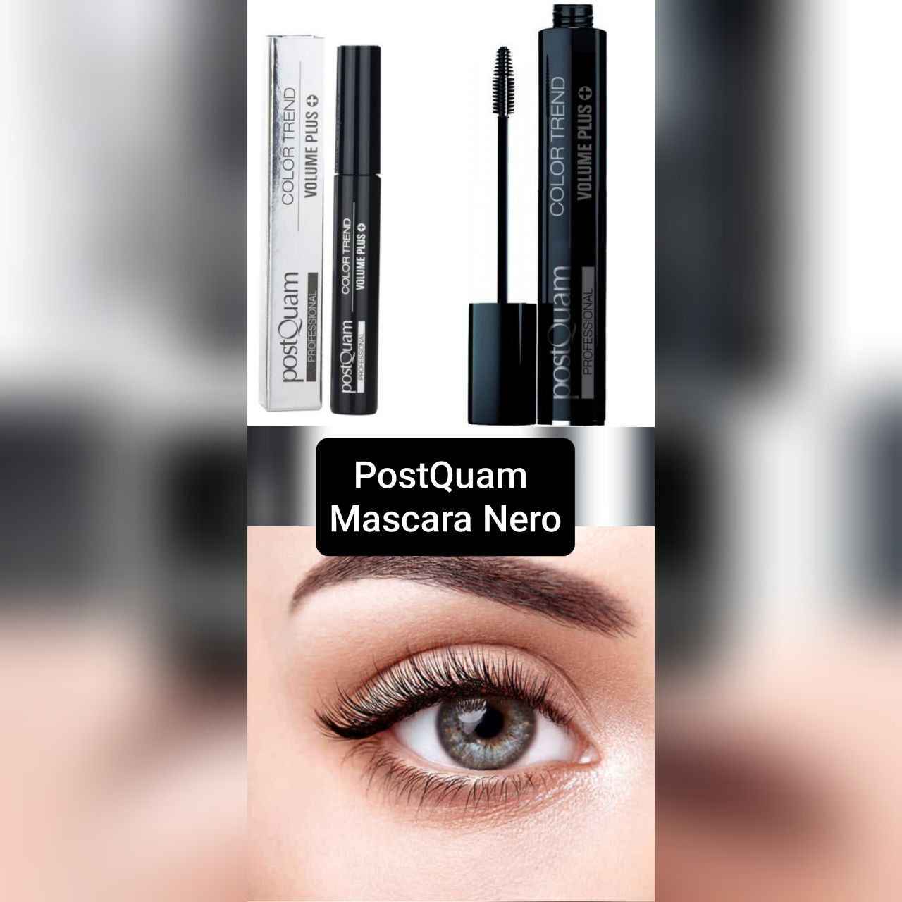 PostQuam Volume Plus Mascara - 12ml - Volume Estremo e Spessore Immediato