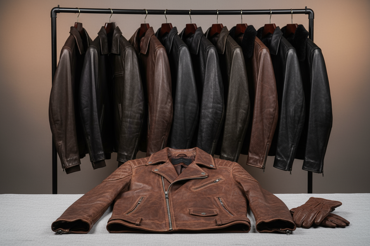 Giubbini in Vera Pelle Uomo – Eleganza e Stile Made in Italy