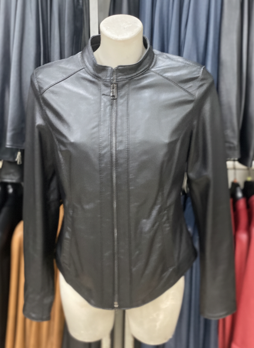 Giubbino in Vera Pelle da Donna – Modello 1167 | Made in Italy