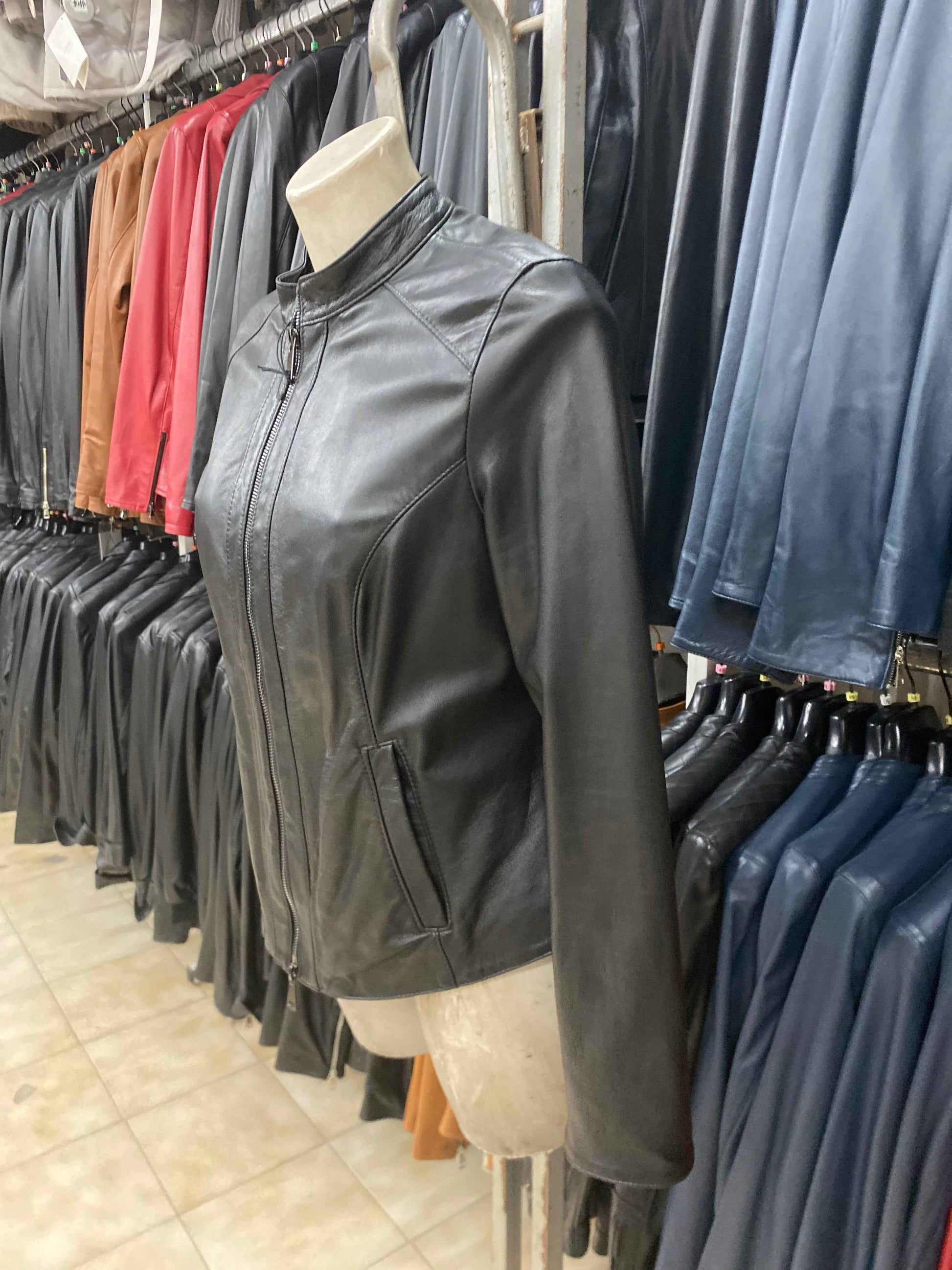 Giubbino in Vera Pelle da Donna – Modello 1167 | Made in Italy