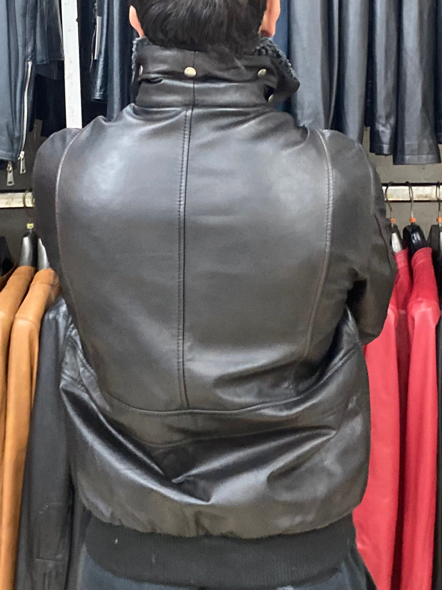 Giubbino in Vera Pelle da Uomo – Modello Aviatore | Made in Italy