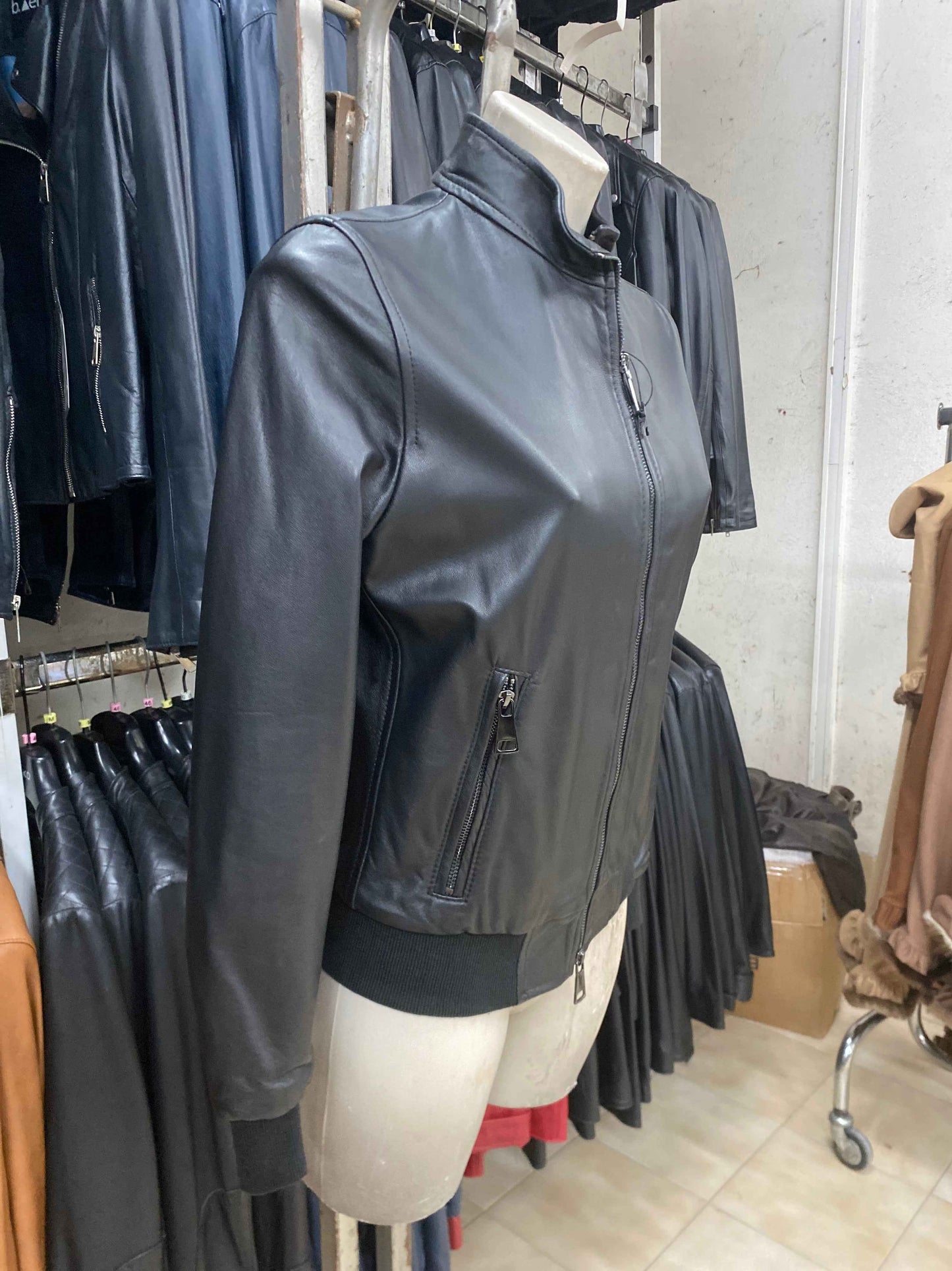 Bomber donna in vera pelle | Made in italy