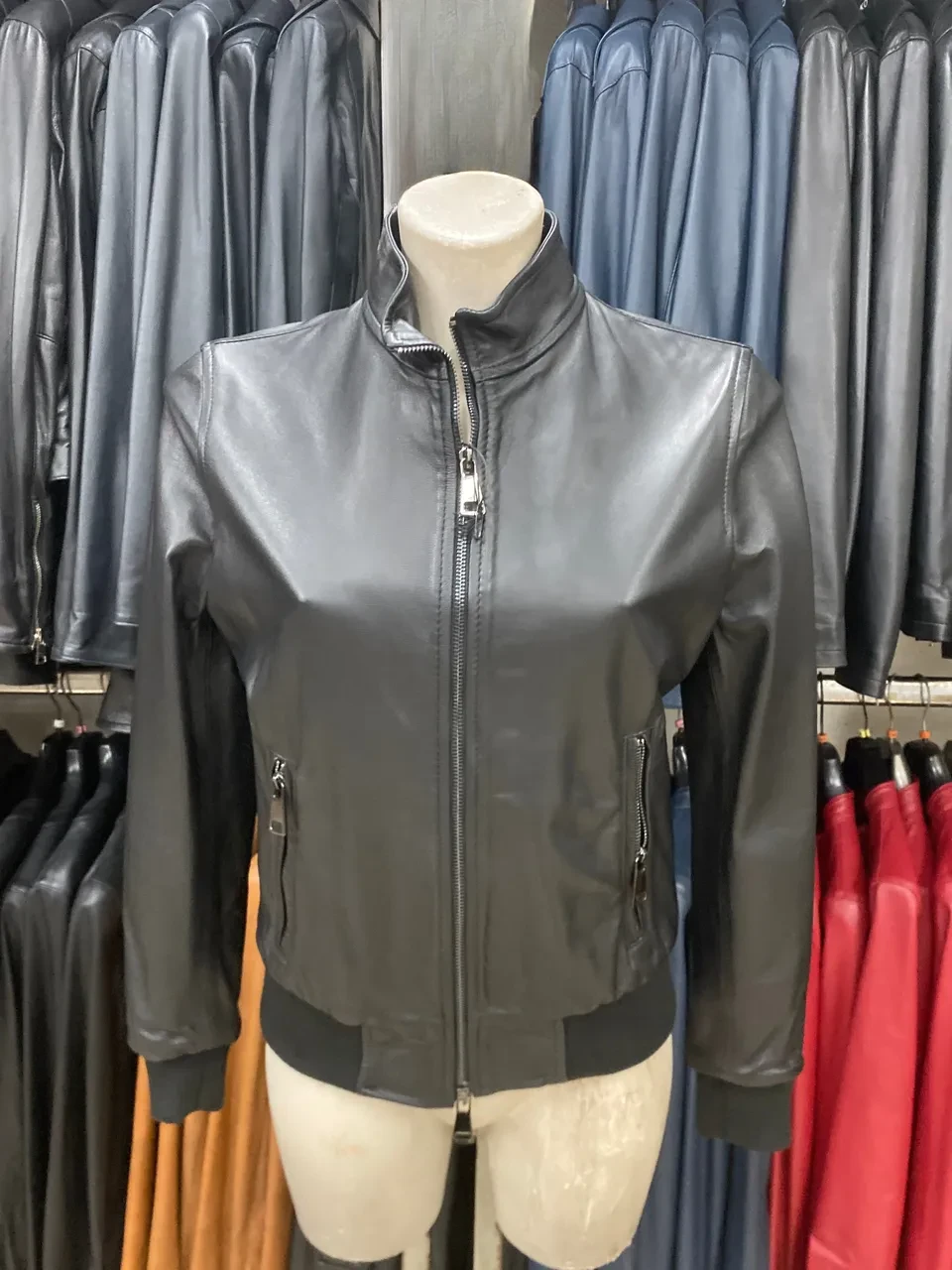 Bomber donna in vera pelle | Made in italy