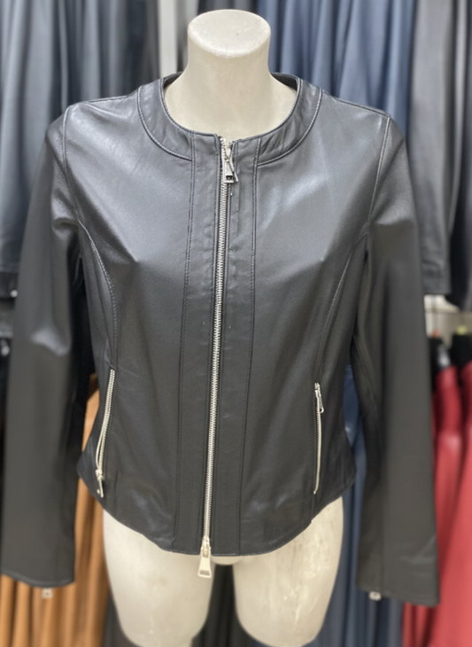 Giubbino in Vera Pelle da Donna – Modello Chanel | Made in Italy