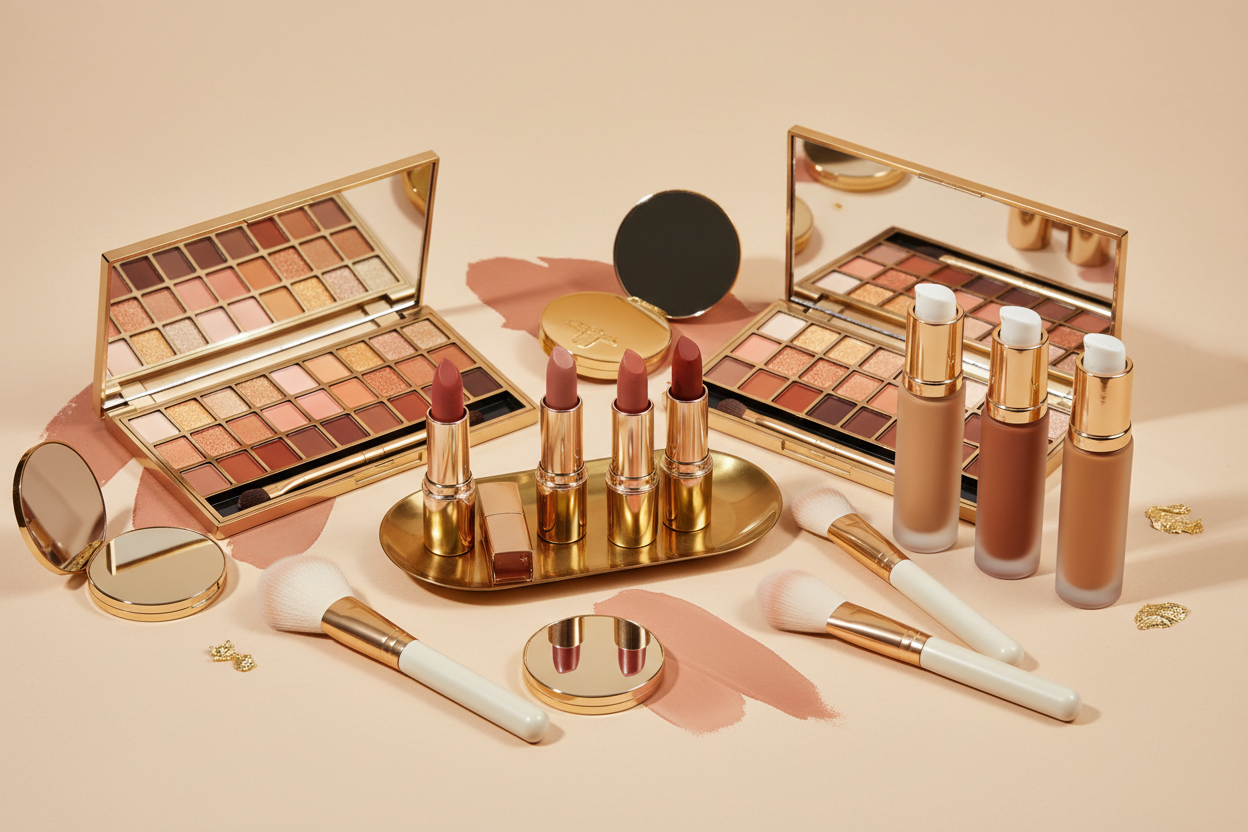 genera immagine di make up collezione sfondo calod