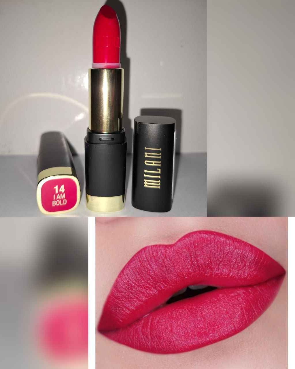Rossetto Milani Bold lipstick - tonalità 20-16-14-10. 4g