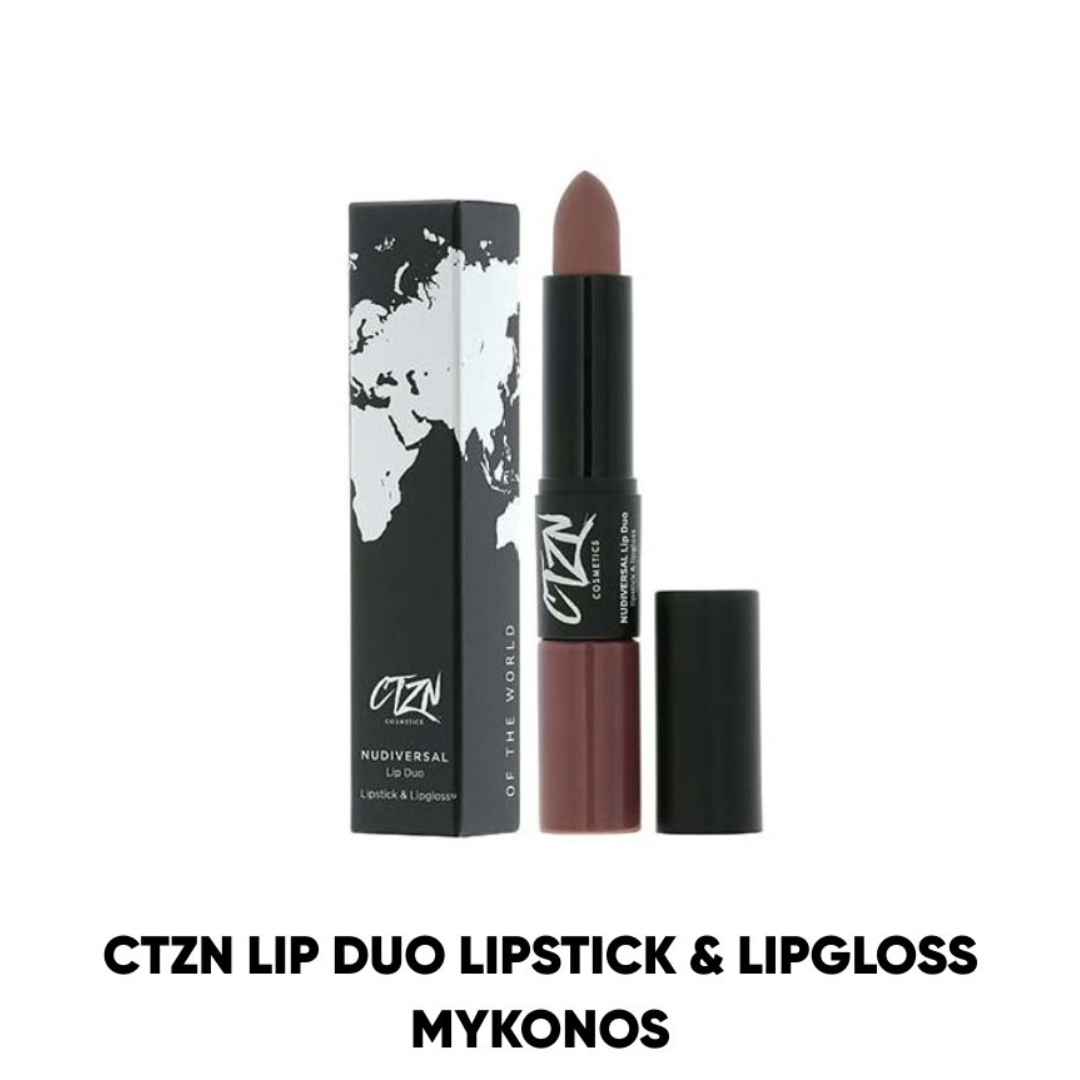 CTZN Lip Duo Lipstick & Lipgloss Mykonos
