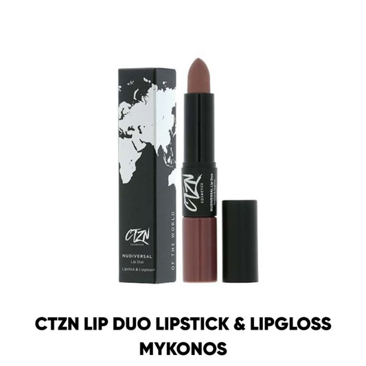 CTZN Lip Duo Lipstick & Lipgloss Mykonos