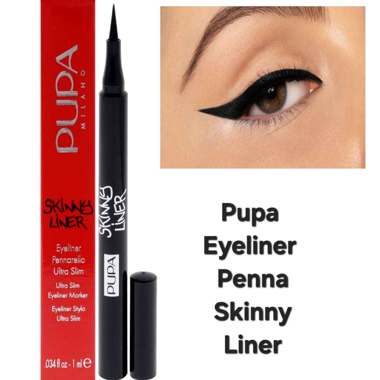 Pupa Skinny Liner – Eyeliner Penna Ultra Slim